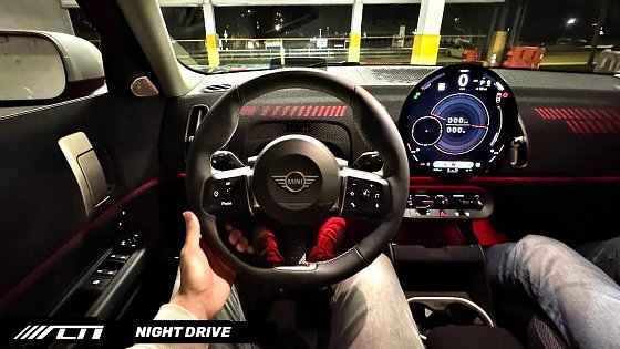 Video: 2025 MINI Countryman EV POV Night Drive and Software Update