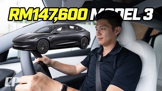 Video: 2026 Tesla Model 3 Standard RWD from RM147,600 /// 534km WLTP