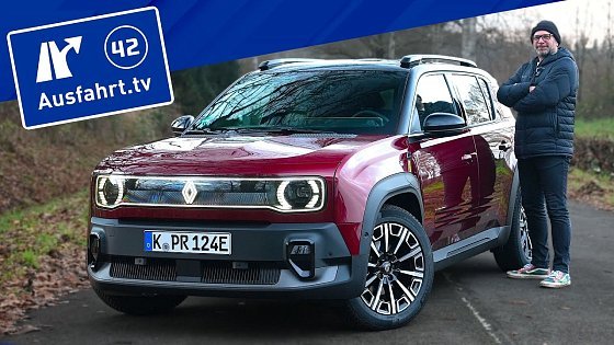 Video: 2025 Renault 4 E-Tech Iconic 150 Comfort Range (P01) Kaufberatung, Test deutsch, Review, Fahrbericht