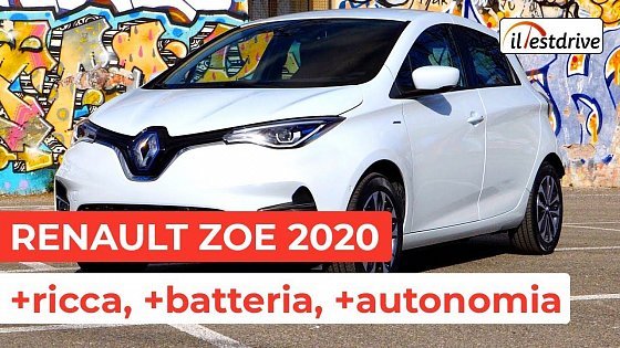 Video: Nuova Renault Zoe 2020 R135 - Prova su strada