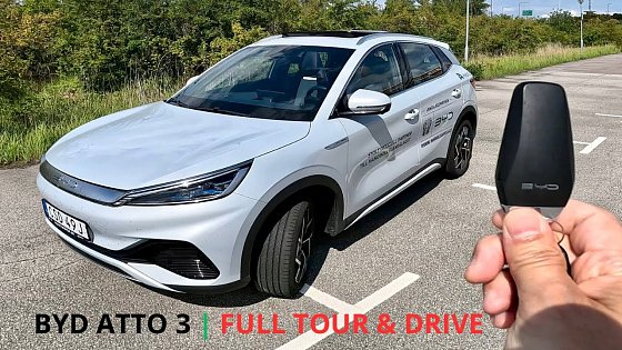 Video: BYD ATTO 3 Design | Full Tour & Drive | 0-100 km/h | Top Speed Drive