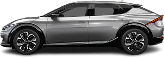 Side view photo of Kia EV6 Standard Range RWD (2021-2024) on transparent background