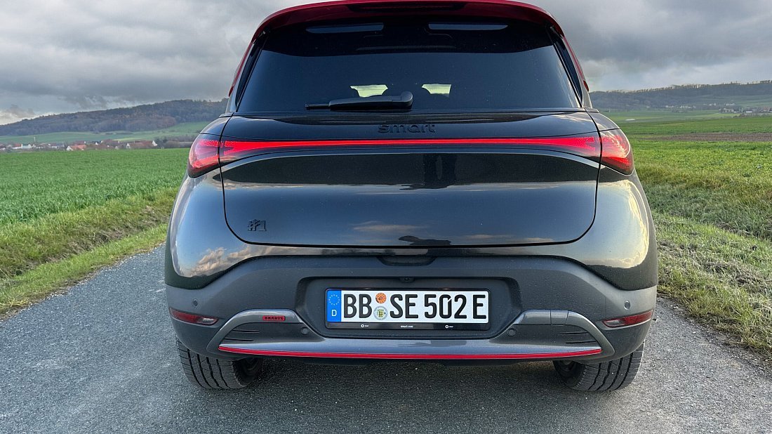 Smart #1 Brabus (2023-…) rear view, taillights, trunk, spoiler, badge, bumper, exterior