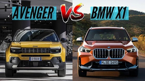 Video: 2023 Jeep Avenger vs 2023 BMW X1 Visual Comparison | Avenger or X1?! | SUV Battles!