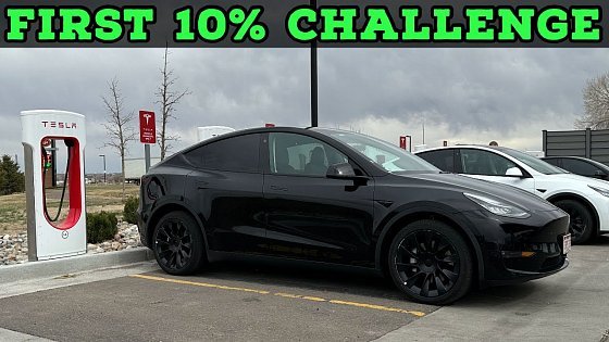 Video: Tesla Model Y Long Range Sets The Benchmark In Our First Ever 10% Challenge!