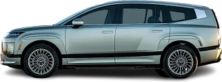 Side view photo of Hyundai Ioniq 9 Performance AWD (2025-…) on transparent background