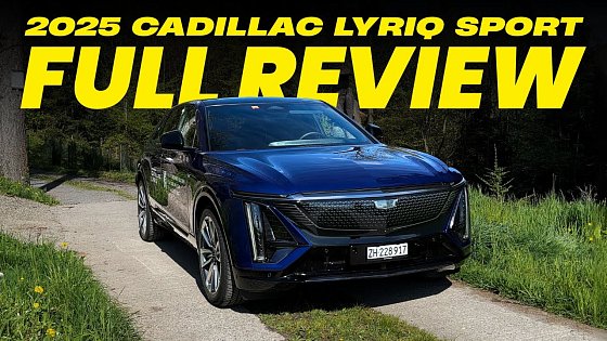 Video: 2025 Fully Electric Cadillac Lyriq Sport: A New Era of American Luxury in Europe