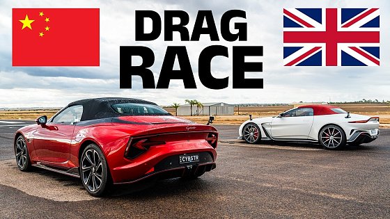 Video: V12 Aston Martin vs MG Cyberster drag race: Can 12 cylinders topple China's fastest convertible?