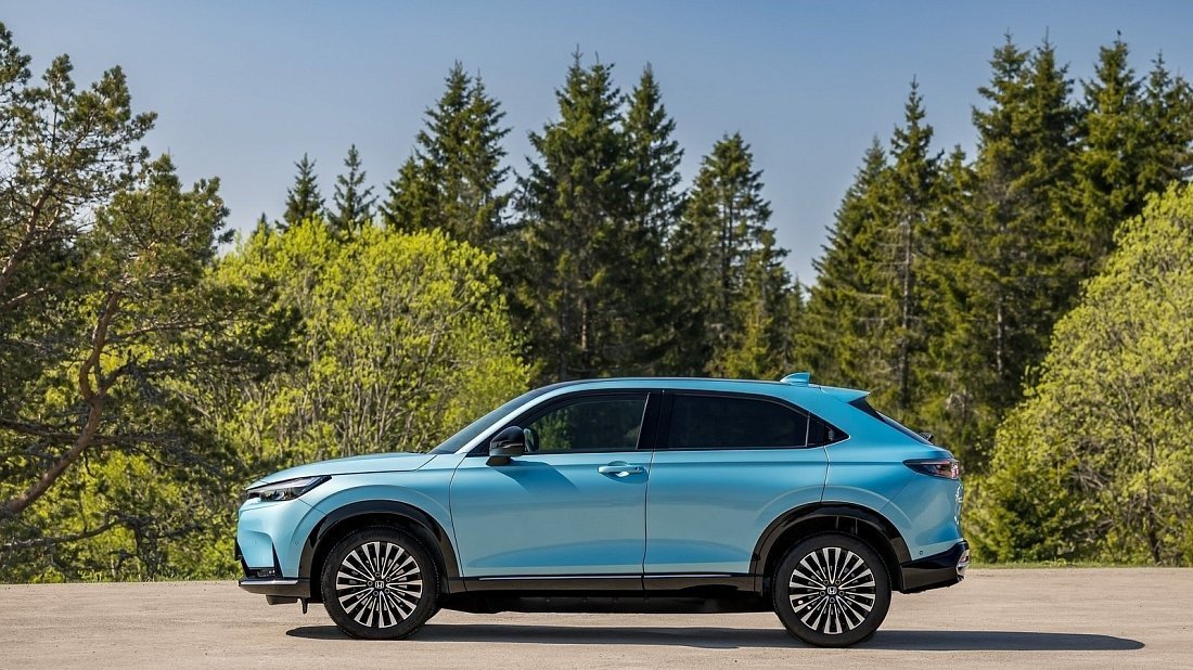 Honda eNy1 (2023-…) side profile, silhouette, doors, wheels, exterior
