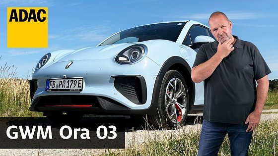 Video: Kleiner Elektro-Flitzer mit vielen Extras: Der GWM Ora 03 im Fahrbericht | ADAC