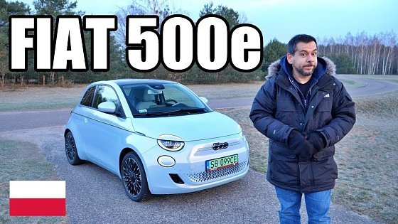 Video: Fiat 500e - m̶e̶r̶a̶v̶i̶g̶l̶i̶o̶s̶a̶ creatura (PL) - test i jazda próbna