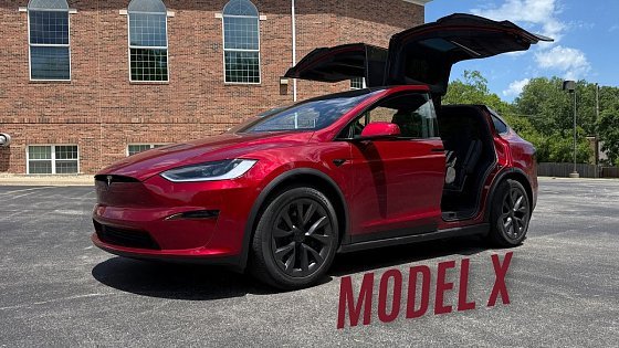 Video: We test drove the 2025 Tesla Model X Dual Motor in Ultra Red! (with Full Self Driving)