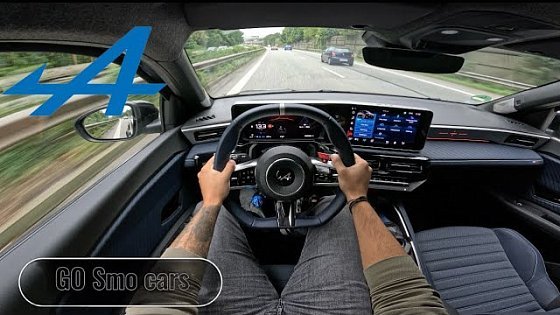 Video: Alpine A290 2025 // 52 kWh 220 HP // 4K POV Test Drive // GO Smo cars