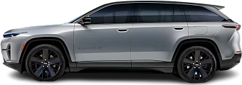 Side view photo of Jeep Wagoneer S (2024-…) on transparent background