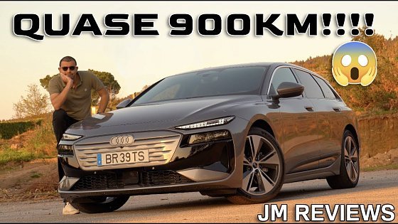 Video: BRINCADEIRA OU REALIDADE?? NOVOS AUDI A6 E-TRON COM AUTONOMIAS A RONDAR OS 900KM ? - JM REVIEWS 2025