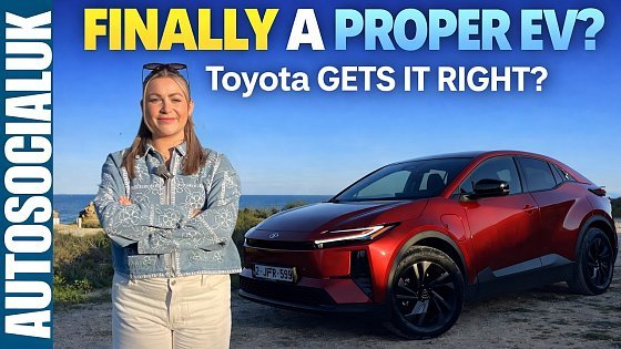 Video: Toyota’s First REAL EV? C-HR+ Review (Good Enough for 2026?)
