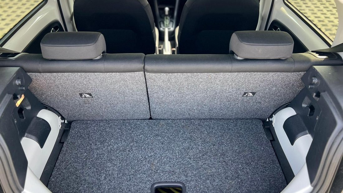 Škoda Citigo-e iV (2019-2021) trunk, boot, seats up, seats upright, cargo space, cargo volume, cargo capacity, storage