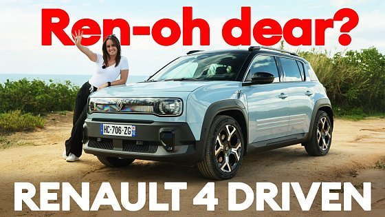 Video: FIRST DRIVE: Renault 4 E-Tech - Retro too far?