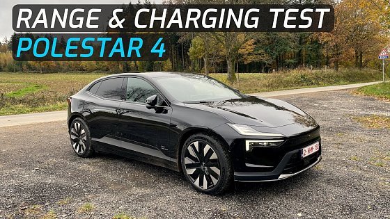 Video: POLESTAR 4 LONG RANGE SINGLE MOTOR REAL RANGE TEST & FAST CHARGING TEST