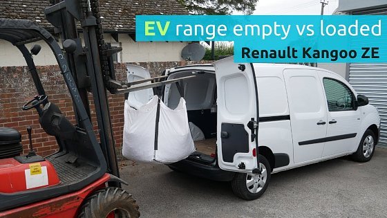 Video: How does weight affect range in an electric van? Testing the Renault Kangoo ZE33 electric van.