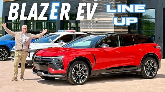 Video: The Entire Chevy Blazer EV Lineup Reviewed! LT, RS, PPV, & SS