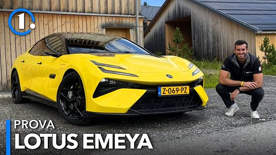 Video: L'HYPER BERLINA da 918 CV e 0-100 in 2,8 secondi ? Lotus Emeya, la PROVA
