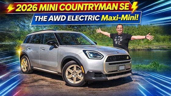 Video: 2025 MINI Countryman SE Review | The MAXI-mini Goes Electric With AWD!