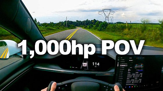 Video: I was SO WRONG about the Tesla Model S Plaid (POV Drive)