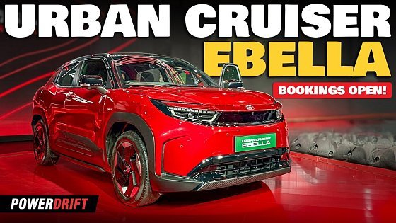 Video: Toyota Urban Cruiser Ebella First Look!