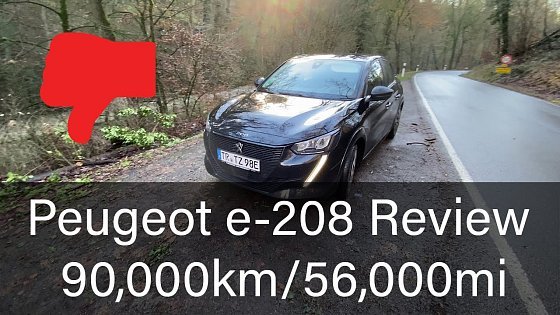 Video: Peugeot e-208 (2020) long-term review 90,000km/56,000mi [Reliability, Problems, Breakdowns, Battery]