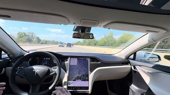 Video: Full Self Driving in a 2018 Tesla Model S with HW3 