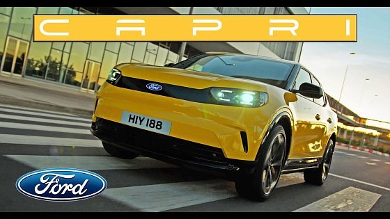 Video: 2025 Ford Capri Electric - All specs - the legend is back