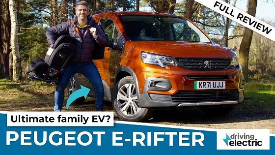 Video: New 2022 Peugeot e-Rifter electric family car review – DrivingElectric
