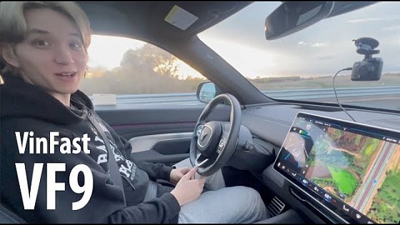 Video: I let my son RYAN test drive a VinFast VF9 in northern California #vinfastus #supernamn #vf9