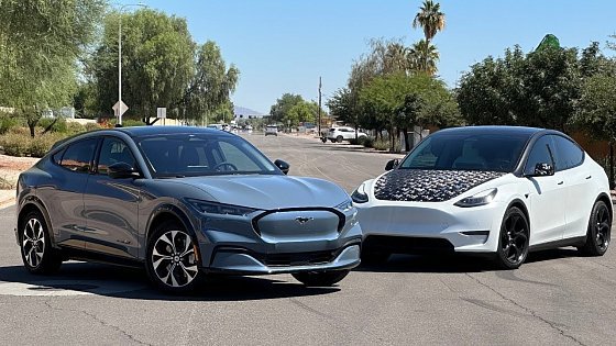 Video: NEW Mustang Mach E vs Model Y - Is Tesla Still Ahead?