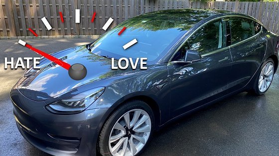 Video: 2020 Tesla Model 3 Long Range Review After Three Months | The 3 Features I Hate and Love