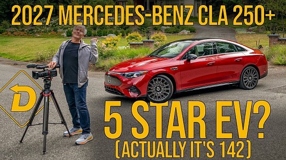Video: 2027 Mercedes CLA 250+ Review. Range, Charge Speed and Drama at a Surprising Price #automobile