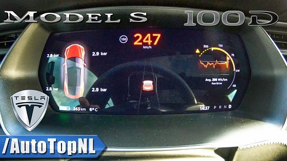 Video: 2019 Tesla Model S 100D 0-247km/h ACCELERATION by AutoTopNL