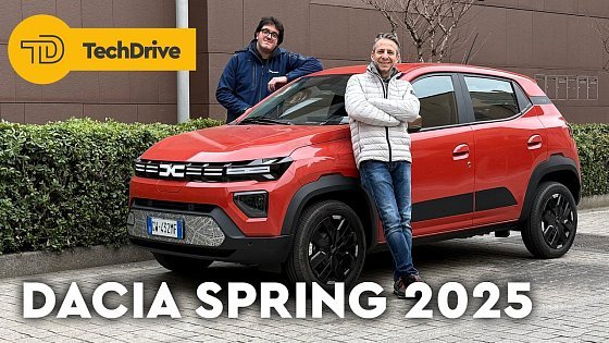 Video: DACIA SPRING 2025 Test Drive PRO E CONTRO