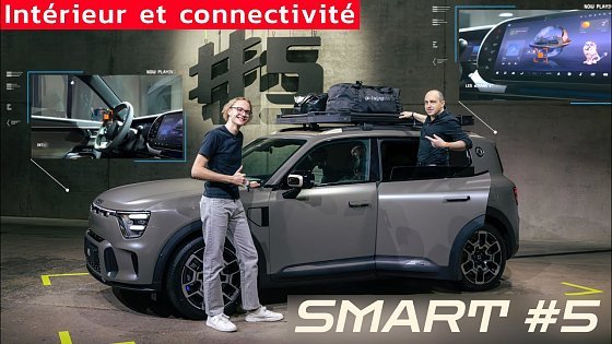 Video: Smart #5 : Waouh ! Plus techno que Tesla ?!