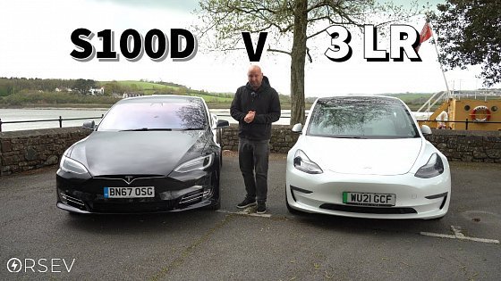 Video: Which would you rather? Tesla Model 3 Long Range v S 100d
