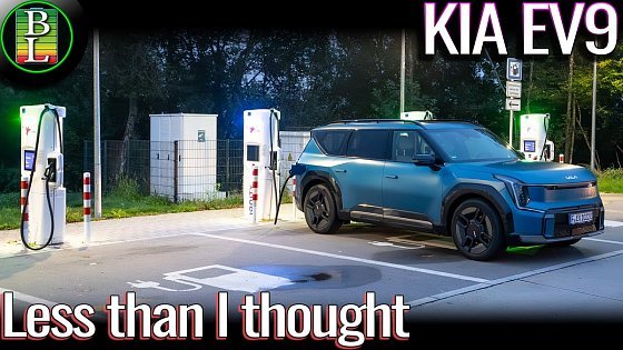 Video: Kia EV9 AWD GT-Line - 130 km/h (80mph) range test