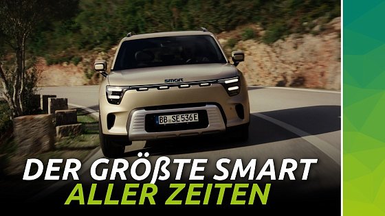 Video: Smart #5: Erste Ausfahrt im SUV-Allrounder