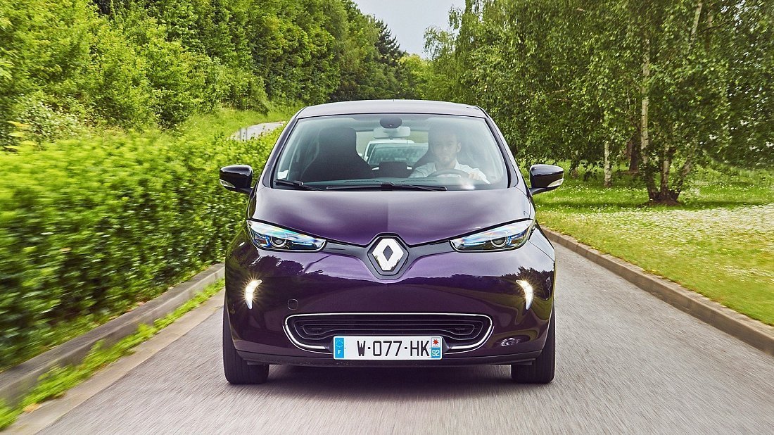 Renault Zoe Z.E. 40 R75/R90 Entry (2016-2018) front fascia, grille, headlights, bumper, exterior