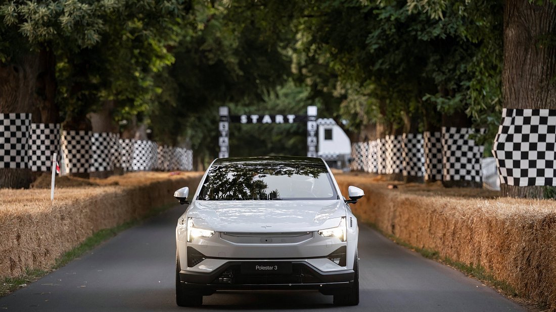 Polestar 3 Long Range Performance (2024-…) front fascia, grille, headlights, bumper, exterior