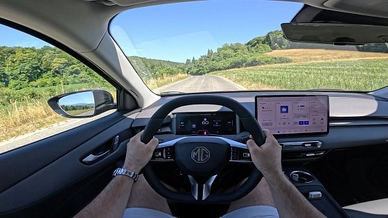 Video: New MG S5 EV 2025 - POV test drive (LUXURY 64 kWh)