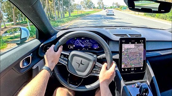 Video: 2024 Polestar 2 Single Motor - POV Test Drive (Binaural Audio)