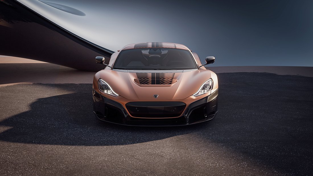 Rimac Nevera (2022-…) front fascia, grille, headlights, bumper, exterior