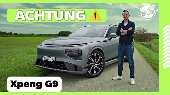 Video: 100 km im Xpeng G9: Verändert dieses E-SUV alles? // Vorfahrt