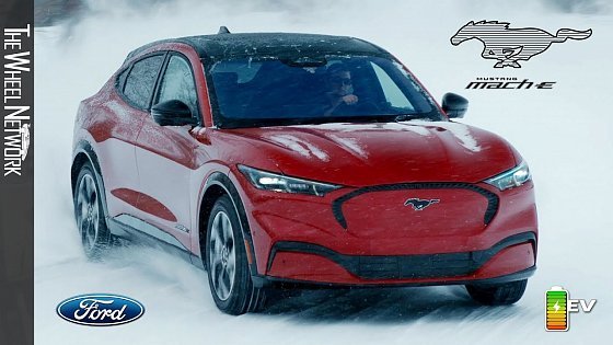 Video: 2021 Ford Mustang Mach-E Winter Testing